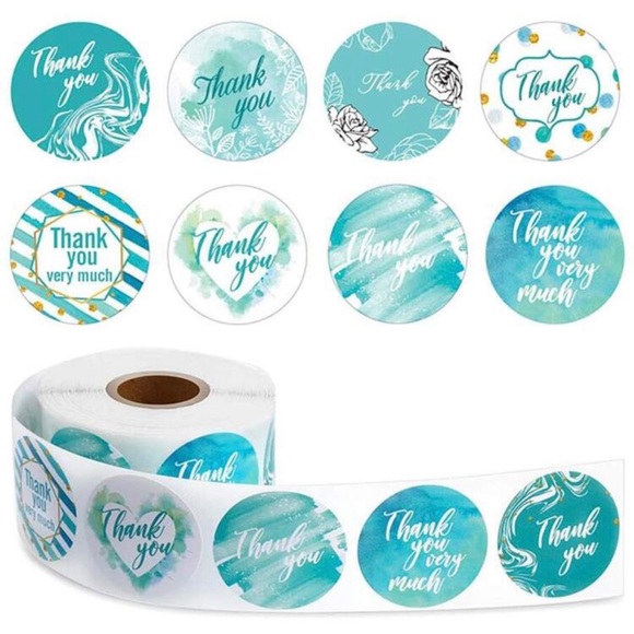 Starfish 🏝️ Seller Kit w/10 Poly mailers, 120 ThankYou stickers - Picture 3 of 5